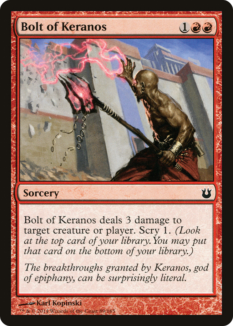 Bolt of Keranos (BNG-089) (Foil)