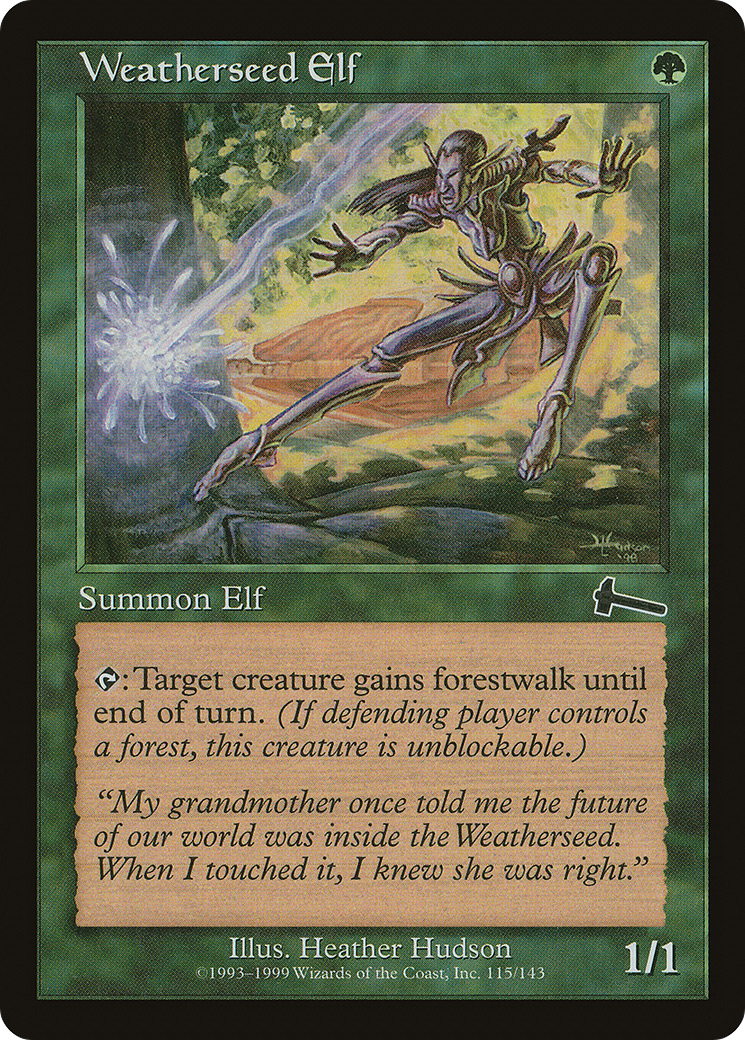 Weatherseed Elf (ULG-115) (Foil)