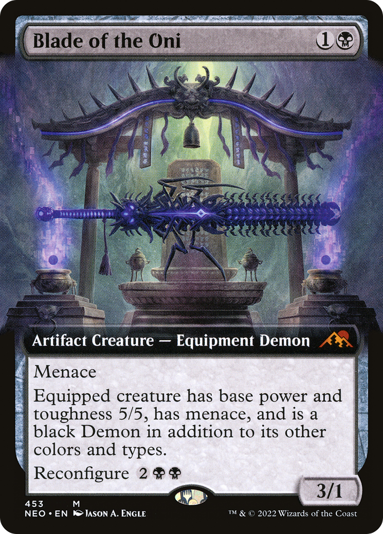 Blade of the Oni (NEO-453) (Extended Art) (Foil)