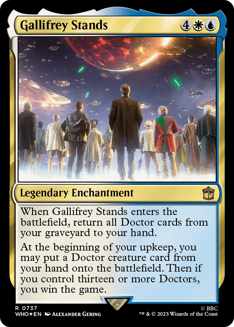 Gallifrey Stands (WHO-737) (Surge Foil)
