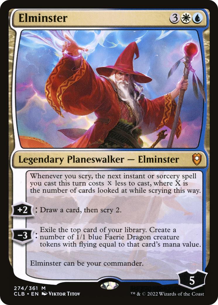Elminster (CLB-274) (Foil)