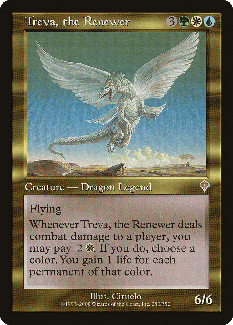 Treva, the Renewer (INV-280) (Foil)