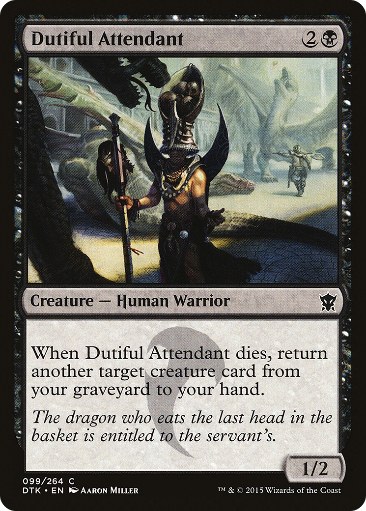 Dutiful Attendant (DTK-099) (Foil)