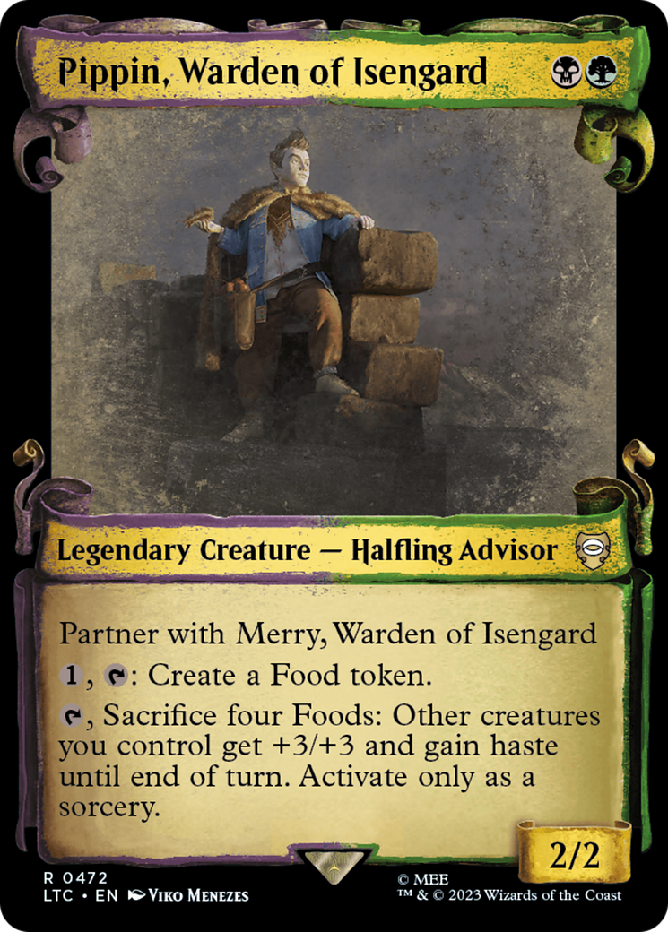Pippin, Warden of Isengard (LTC-472) (Showcase) (Scroll) (Foil)