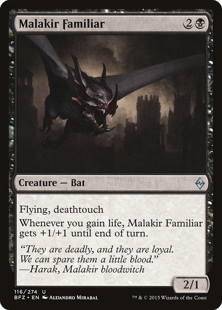 Malakir Familiar (BFZ-116) (Foil)