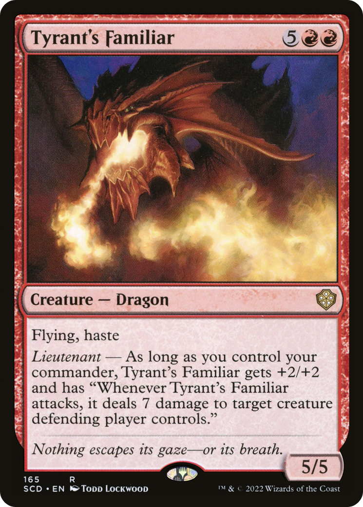 Tyrant's Familiar (SCD-165)