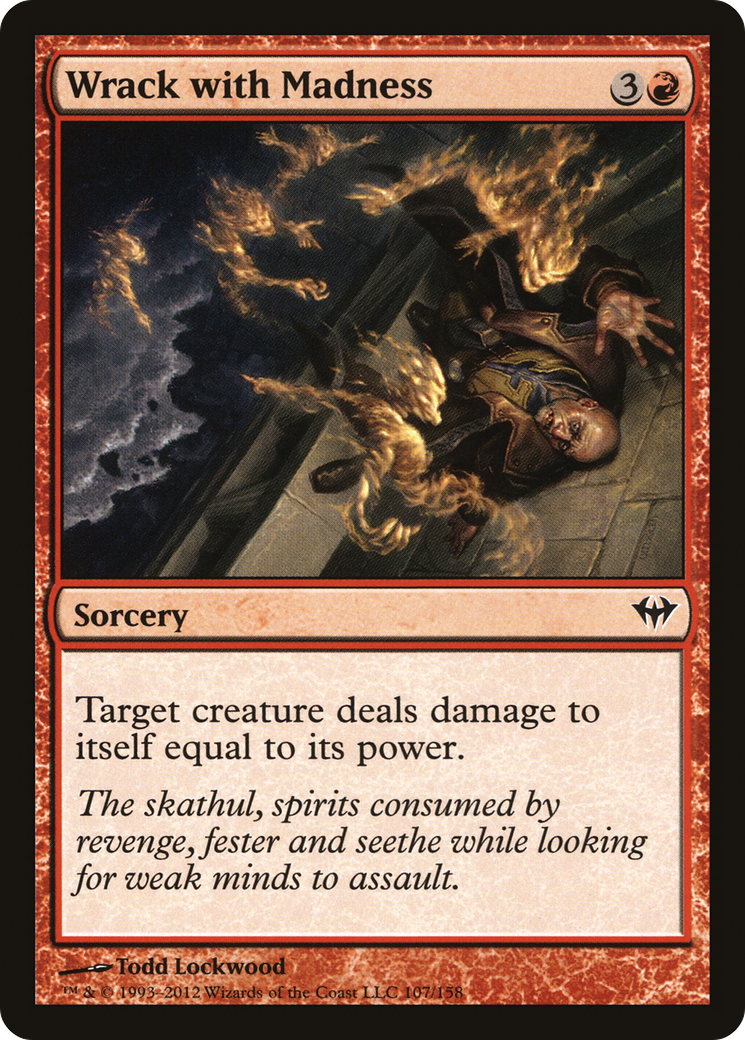 Wrack with Madness (DKA-107) (Foil)