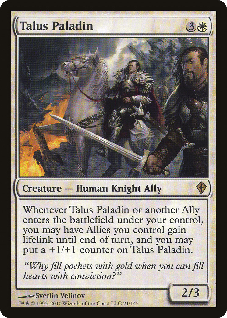 Talus Paladin (WWK-021) (Foil)