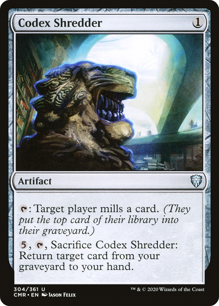 Codex Shredder (CMR-304) (Foil)