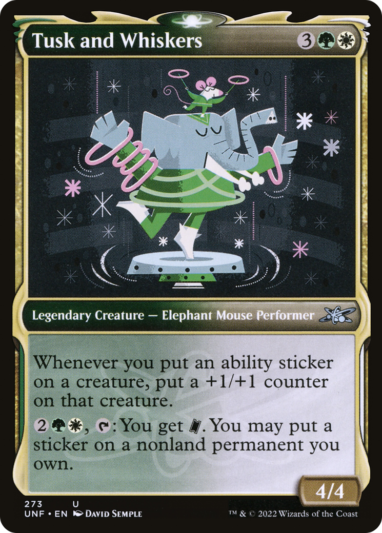 Tusk and Whiskers (UNF-273) (Showcase) (Foil)
