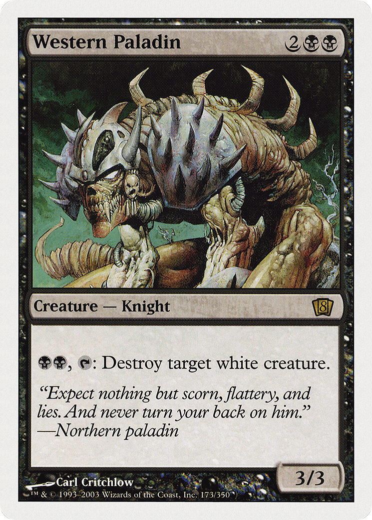 Western Paladin (8ED-173★) (Foil)
