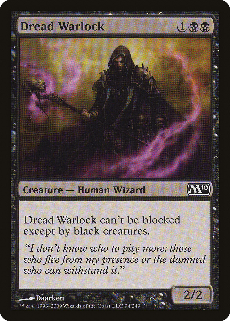 Dread Warlock (M10-094) (Foil)