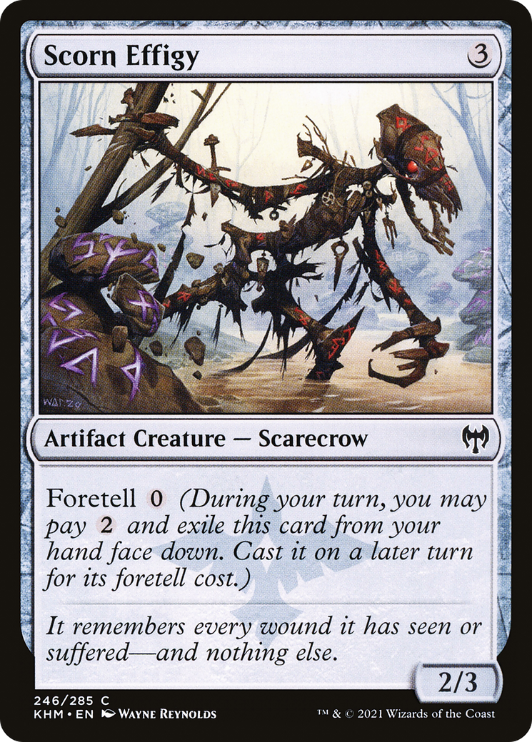 Scorn Effigy (KHM-246) (Foil)