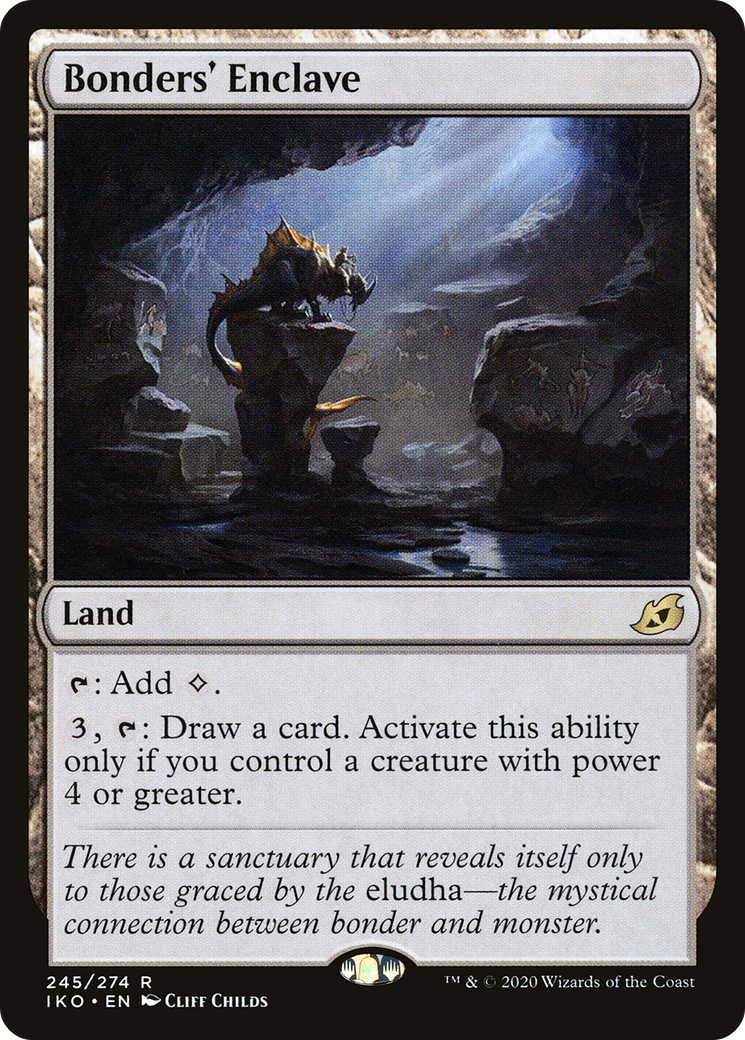 Bonders' Enclave (IKO-245) (Foil)