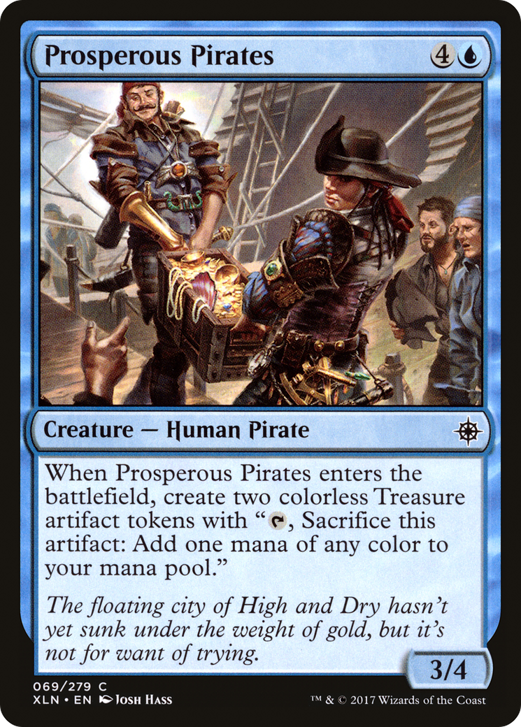Prosperous Pirates (XLN-069) (Foil)