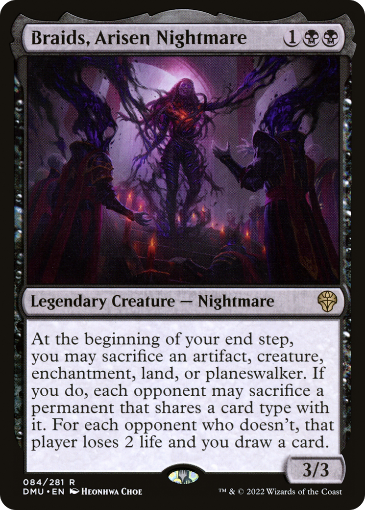 Braids, Arisen Nightmare (DMU-084) (Foil)