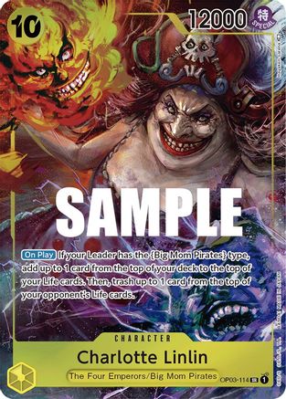 Charlotte Linlin (114) (Alternate Art) (OP03-114) (Foil)