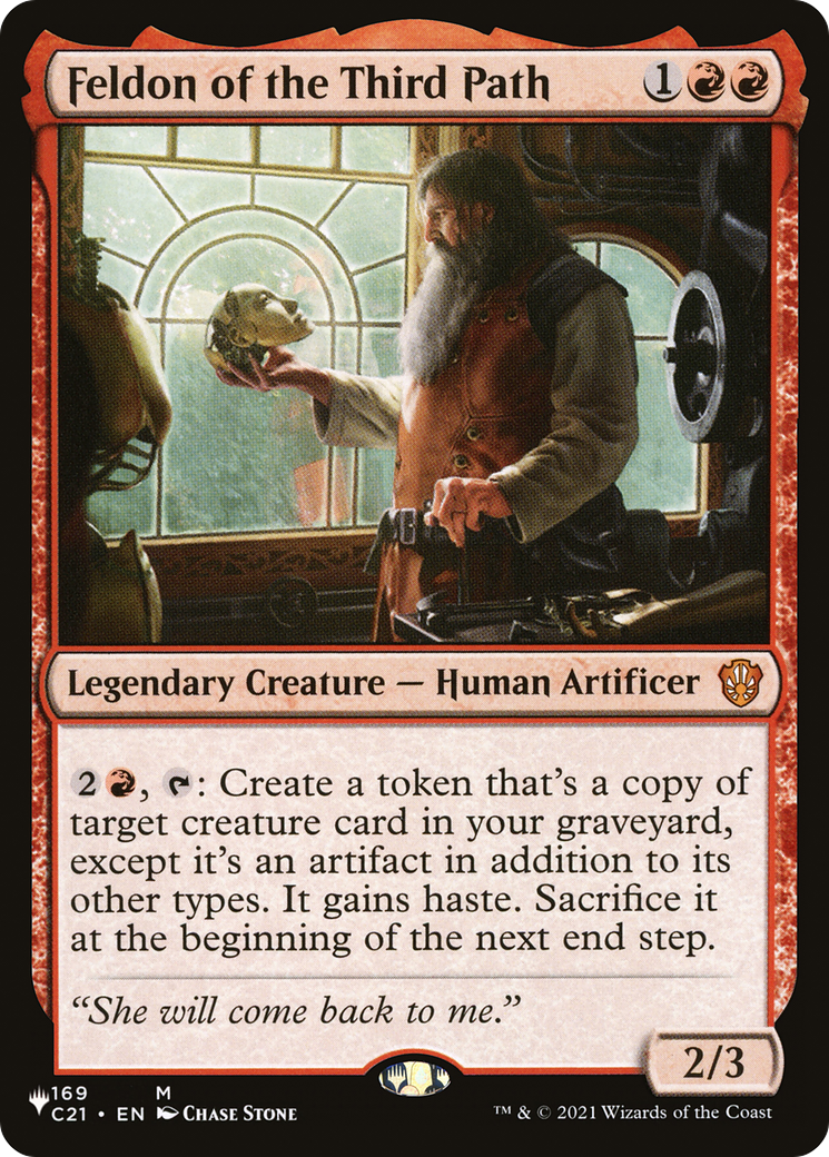 Feldon of the Third Path (LIST-C21-169)