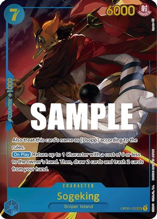 Sogeking (Alternate Art) (OP03-122) (Foil)