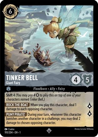 Tinker Bell - Giant Fairy (1-193) (Cold Foil)