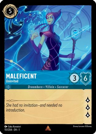 Maleficent - Uninvited (1-151) (Cold Foil)