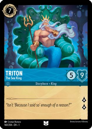 Triton - The Sea King (1-160) (Cold Foil)