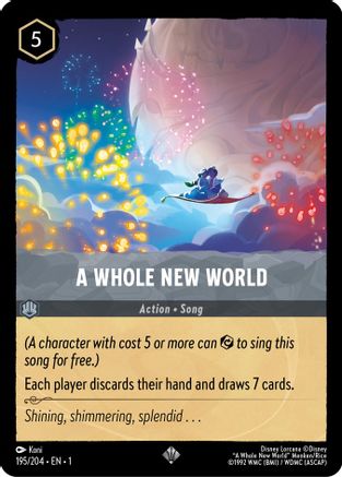 A Whole New World (1-195) (Cold Foil)