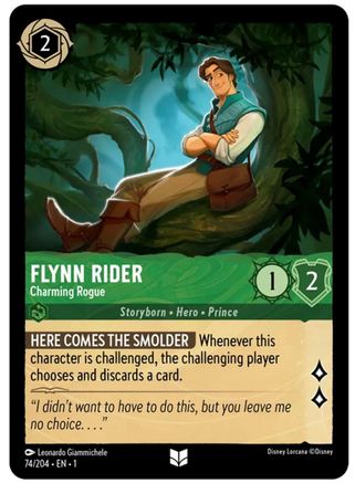 Flynn Rider - Charming Rogue (1-074) (Cold Foil)