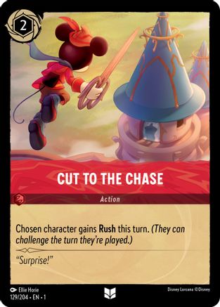 Cut to the Chase (1-129)