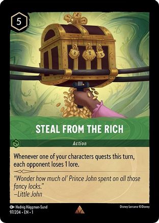 Steal From The Rich (1-097) (Cold Foil)