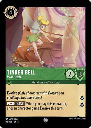 Tinker Bell - Most Helpful (1-093) (Cold Foil)