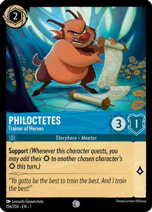 Philoctetes - Trainer of Heroes (1-156) (Cold Foil)