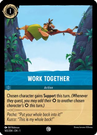 Work Together (1-165) (Cold Foil)