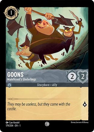 Goons - Maleficent's Underlings (1-179) (Cold Foil)