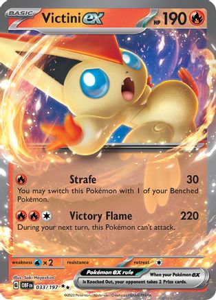 Victini ex (OBF-033) (Holofoil)