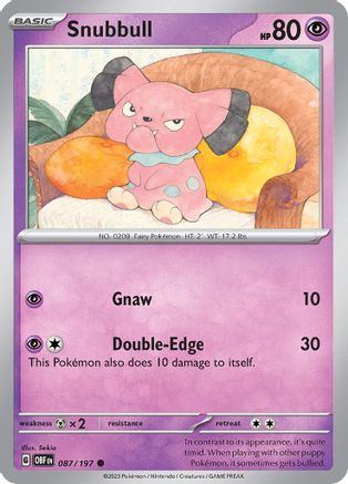 Snubbull (OBF-087)