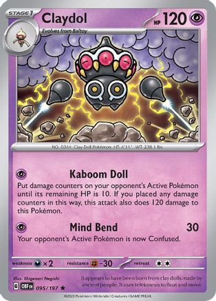 Claydol (OBF-095) (Holofoil)