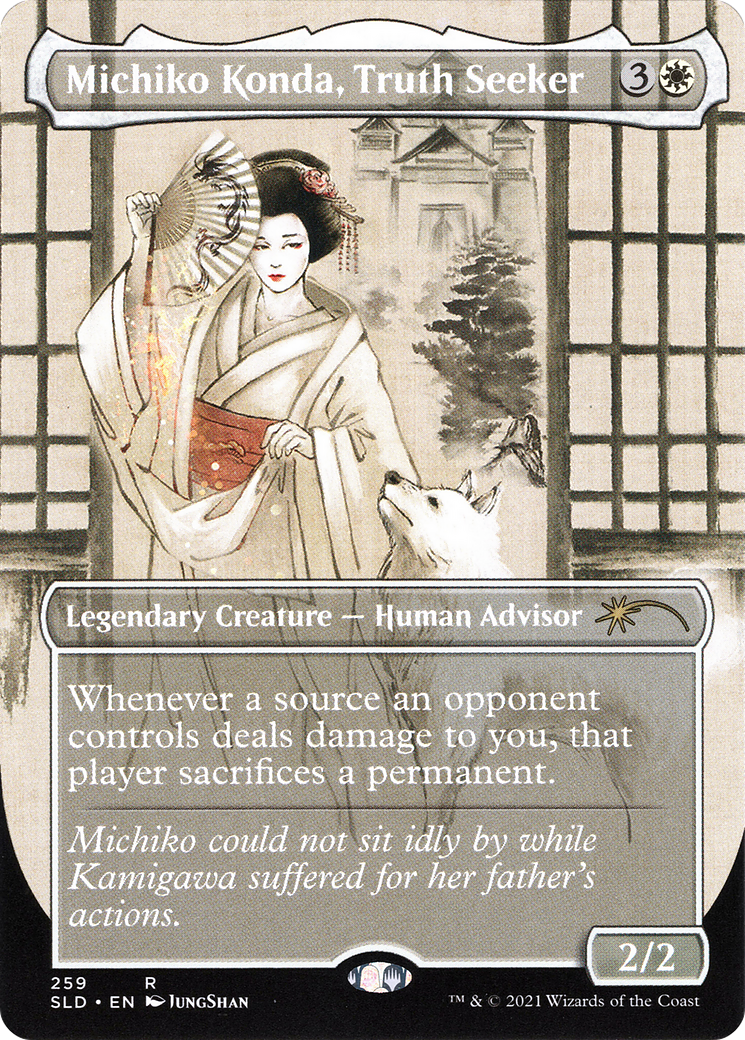 Michiko Konda, Truth Seeker (SLD-259) (Borderless) (Foil)