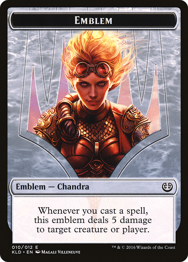 Chandra, Torch of Defiance Emblem (KLD-010)