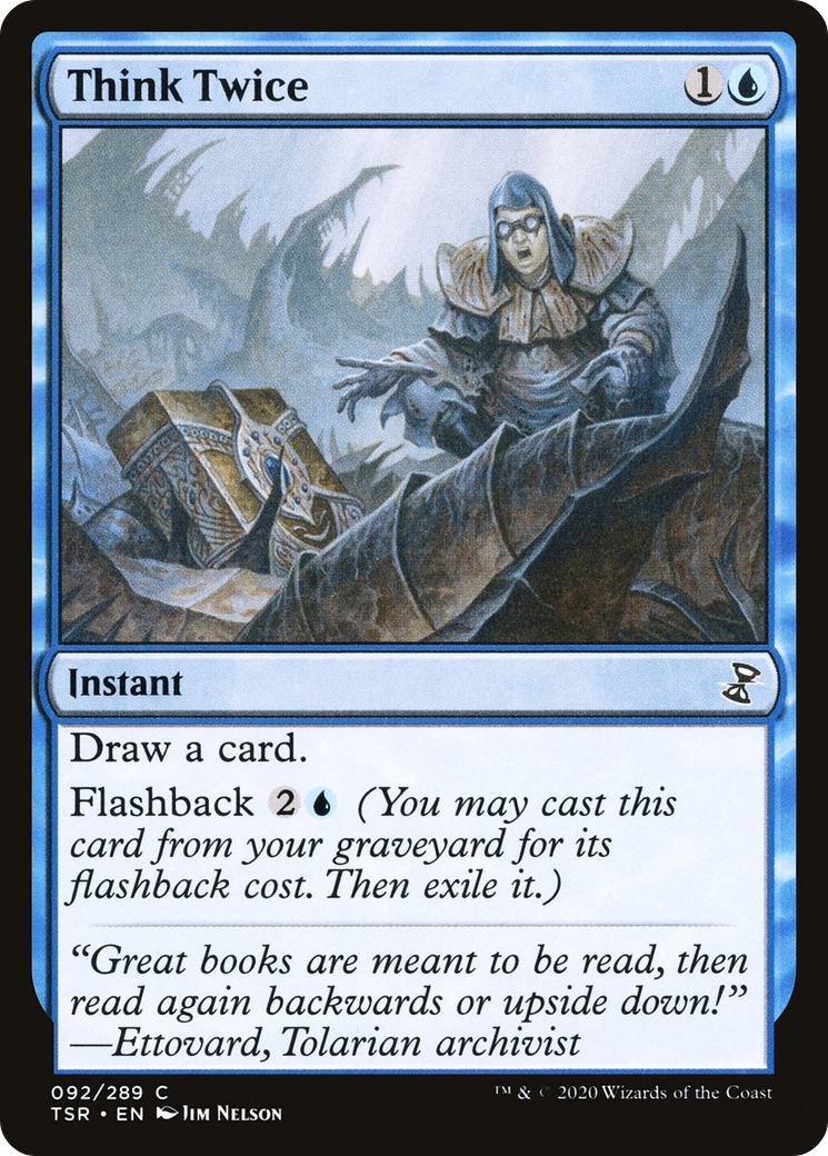 Think Twice (TSR-092) (Foil)
