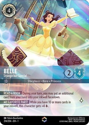Belle - Strange but Special (Enchanted) (1-214) (Holofoil)