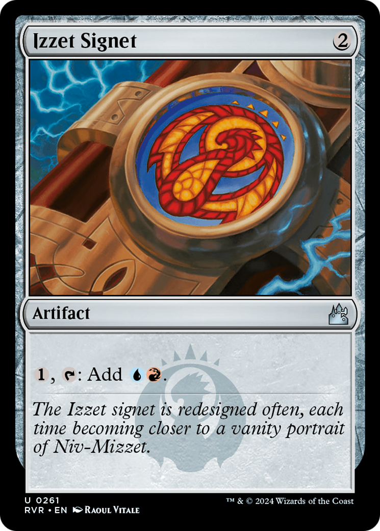 Izzet Signet (RVR-261) (Foil)