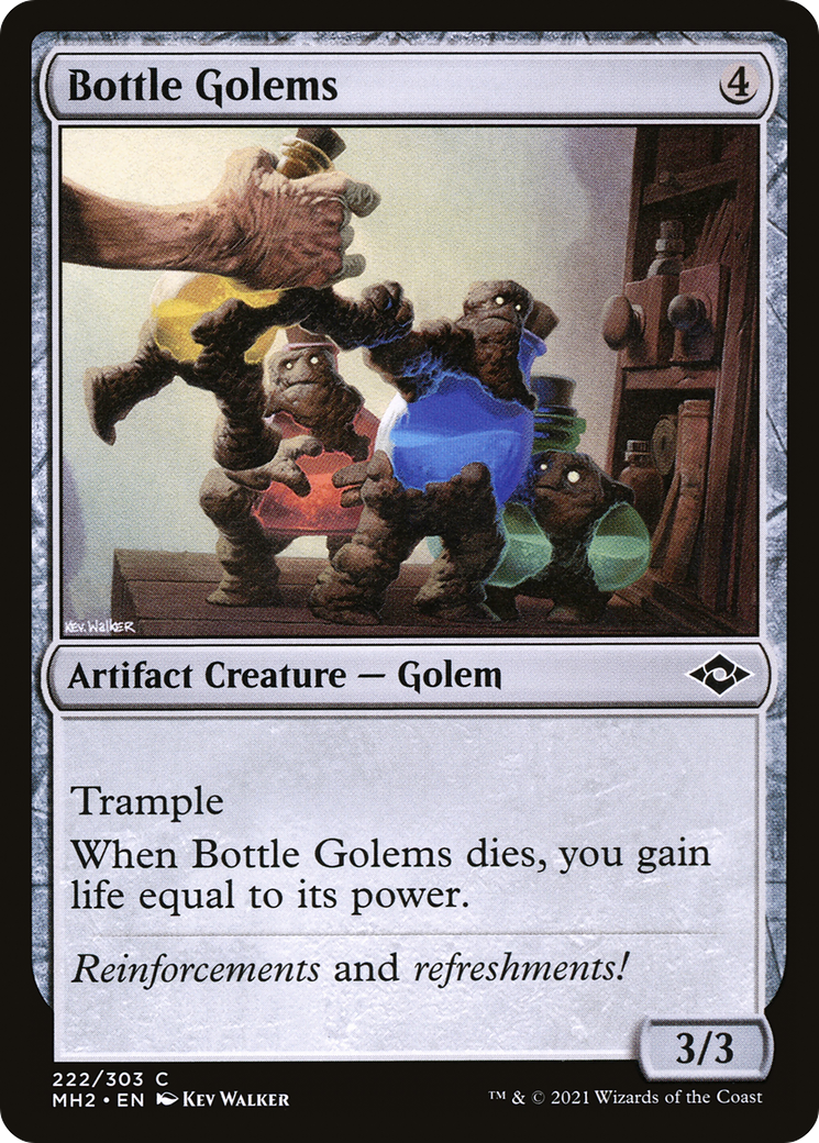Bottle Golems (MH2-222) (Foil)