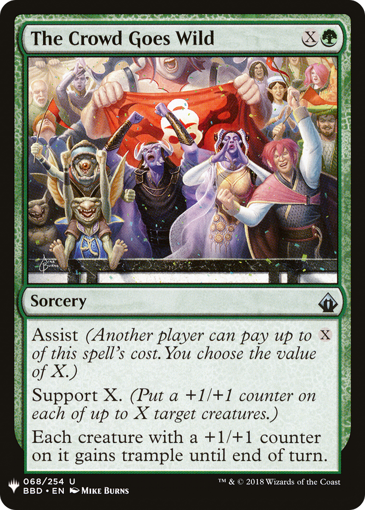 The Crowd Goes Wild (LIST-BBD-68)