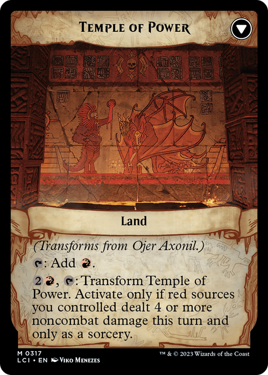 Ojer Axonil, Deepest Might // Temple of Power (LCI-317) (Showcase) (Foil)