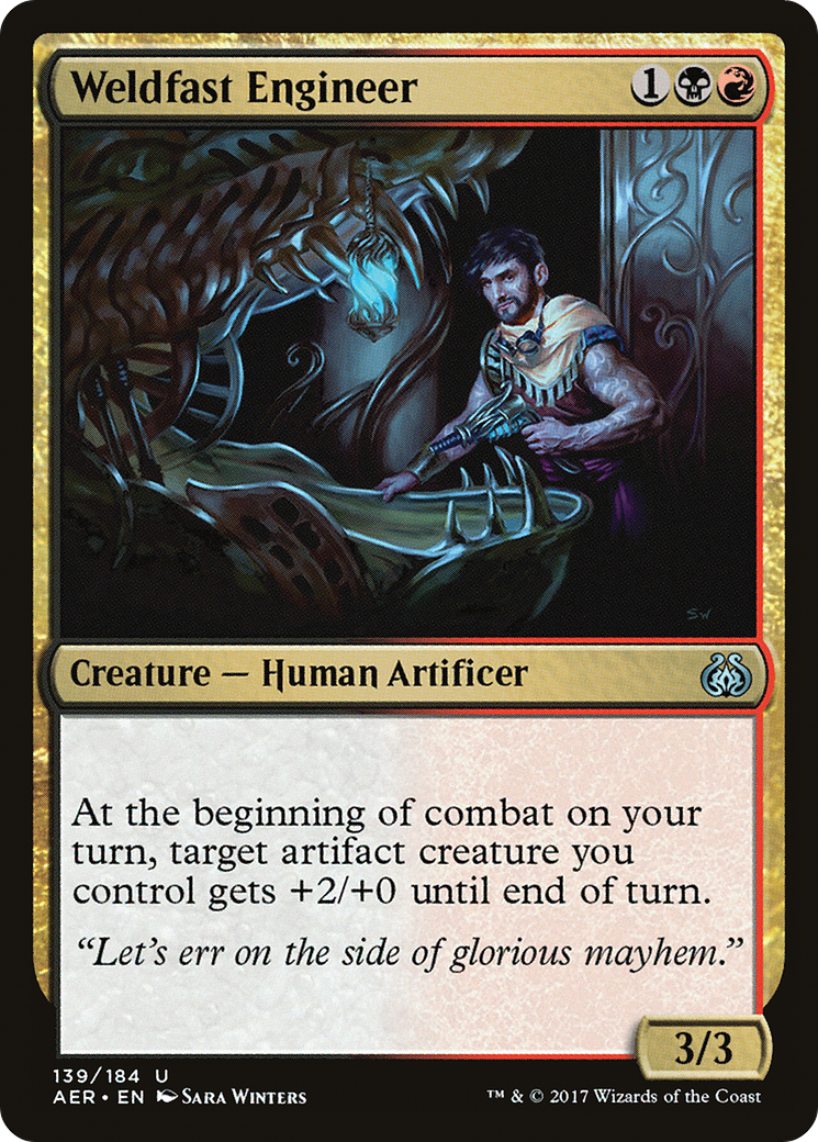 Weldfast Engineer (AER-139) (Foil)