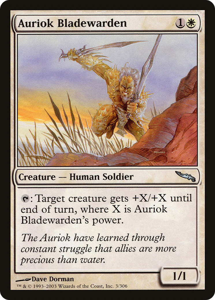 Auriok Bladewarden (MRD-003) (Foil)