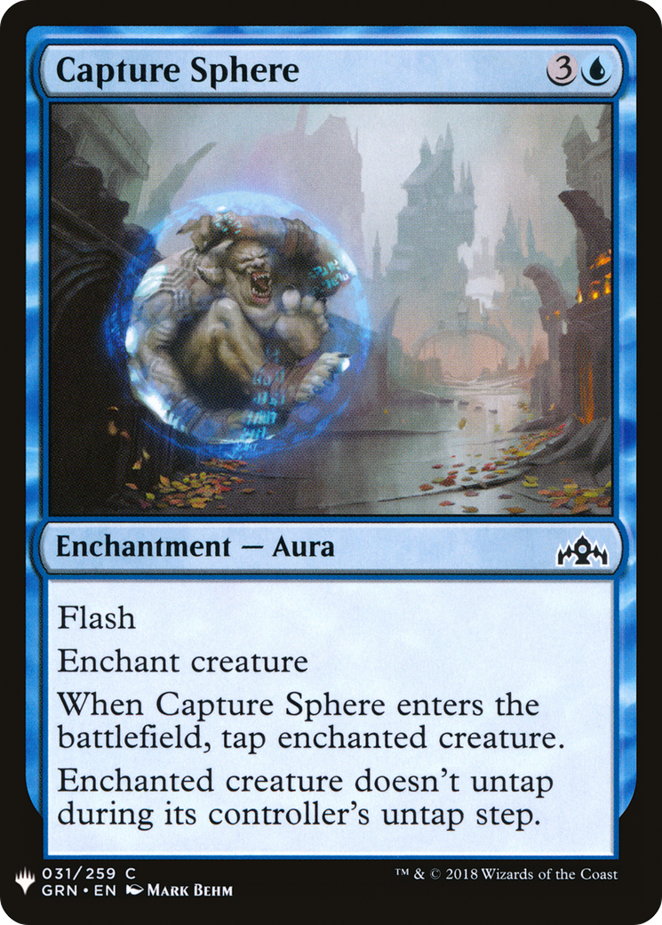 Capture Sphere (LIST-GRN-31)