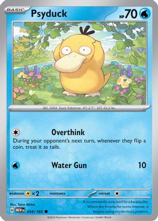Psyduck (MEW-054) (Reverse Holofoil)