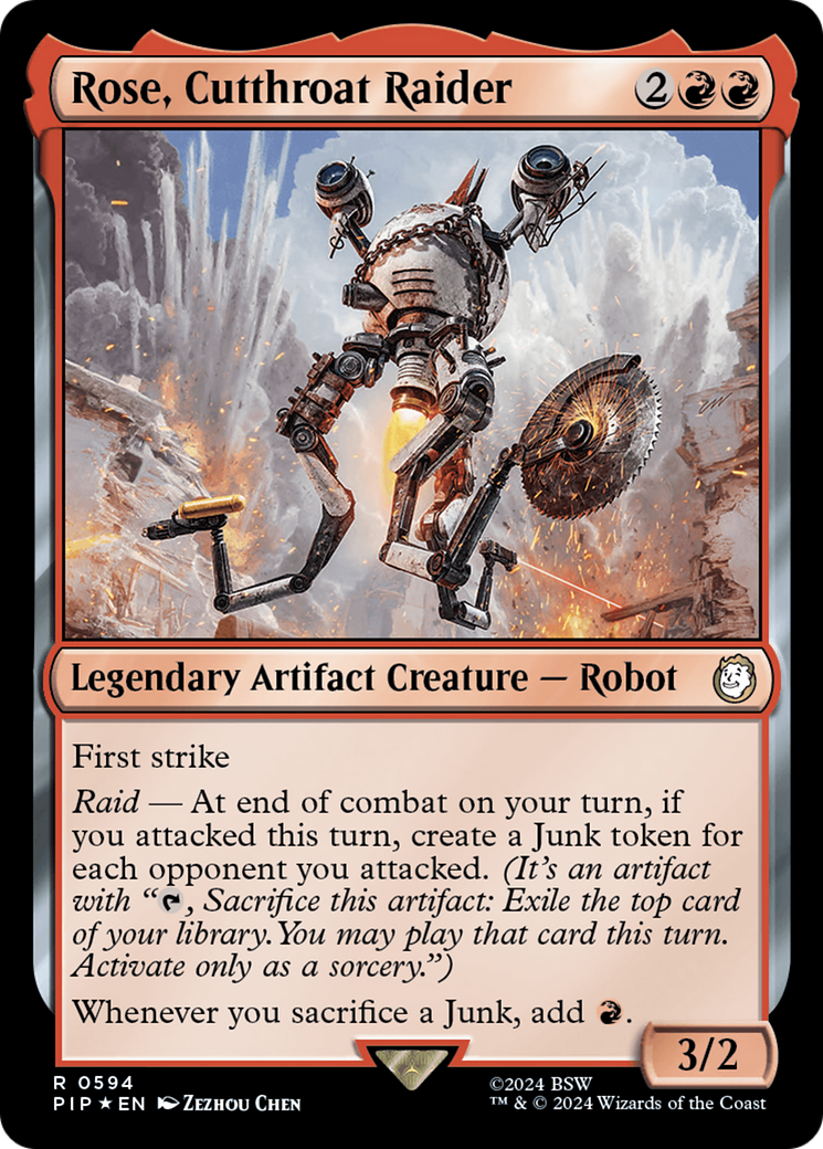 Rose, Cutthroat Raider (PIP-594) (Surge Foil)